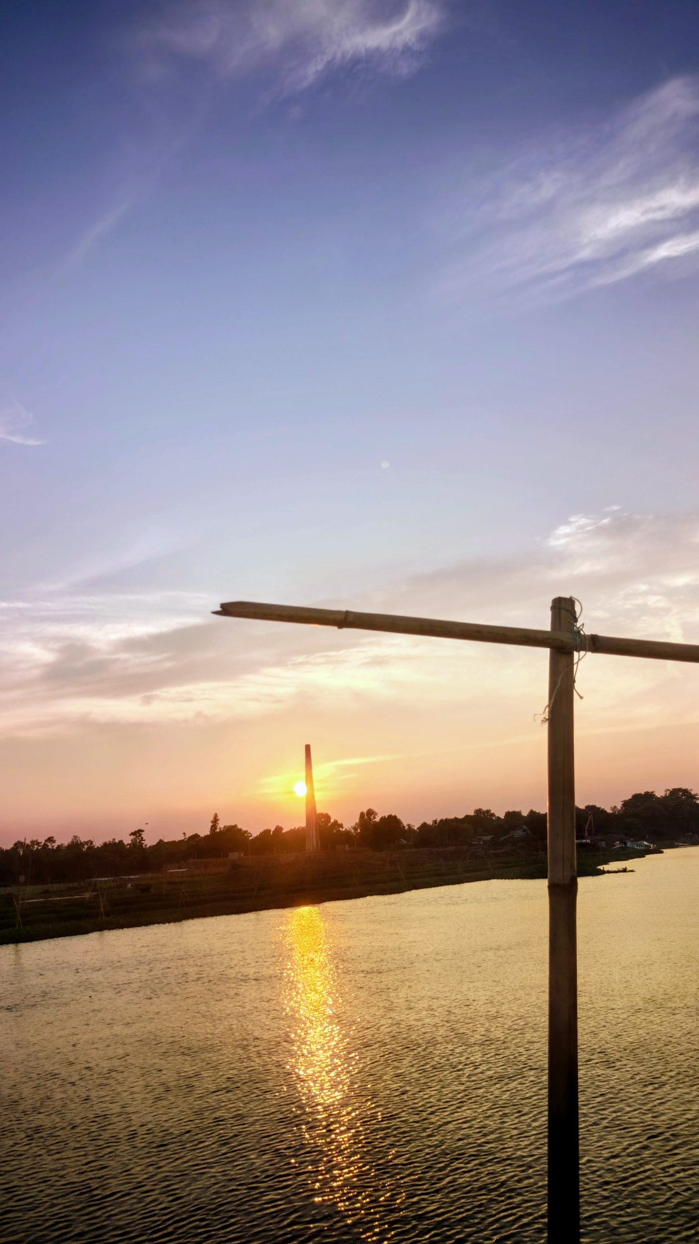 ব্রাহ্মণবাড়িয়া তিতাস নদীর বিকালের দৃশ্য