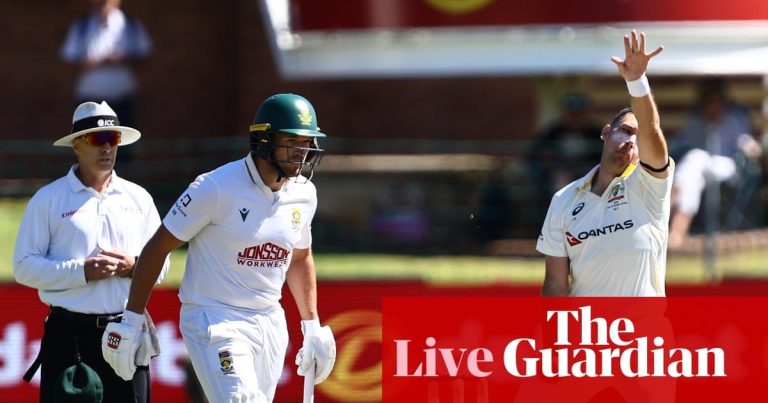 Sun shines in Gqeberha as South Africa battle back on day three against Australia